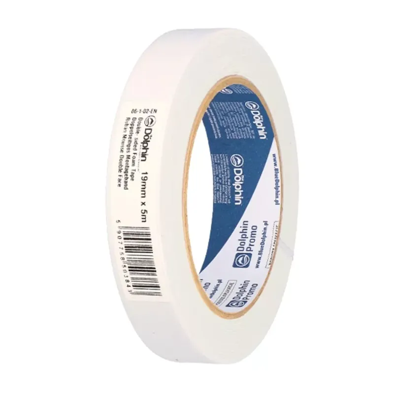 Vedd meg online Blue Dolphin Foam Tape Szivacsos Kétoldalas Ragasztószalag 19mm × 5m