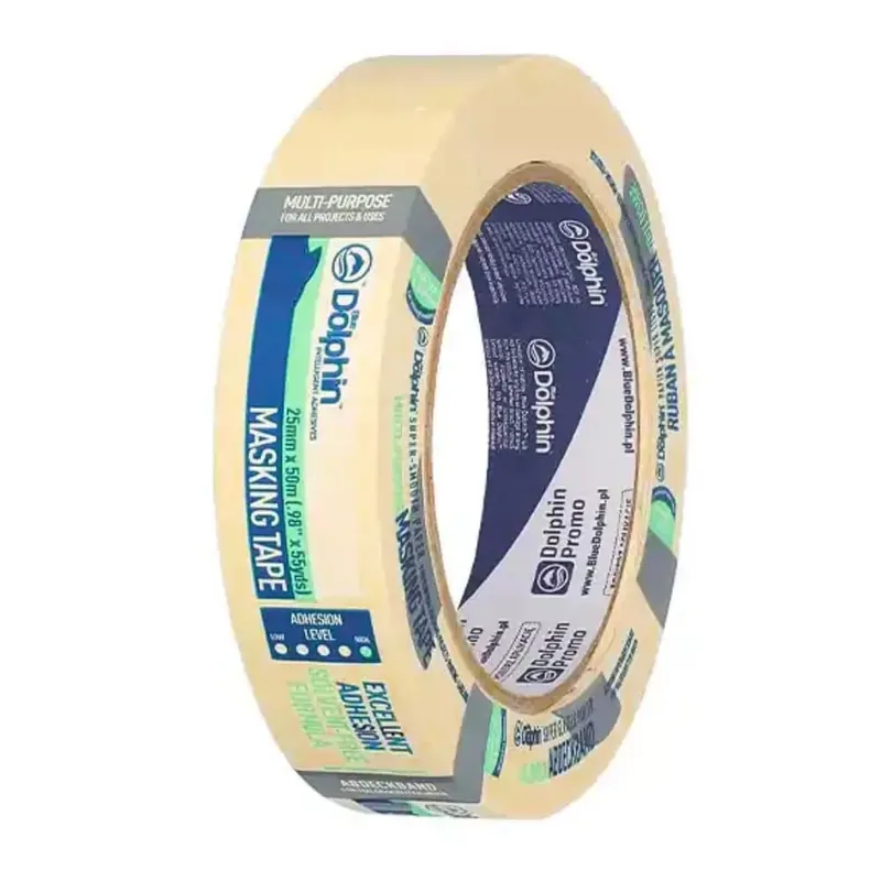 Újdonság Blue Dolphin Nagy teljesítményű festő-maszkolószalag 25 mm × 50 m – sárga