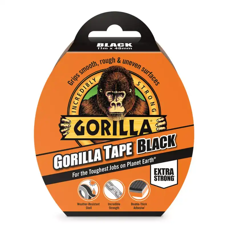 Gorilla Tape Black 11m x 48mm Fekete Extra Erős Ragasztószalag Ajánlat