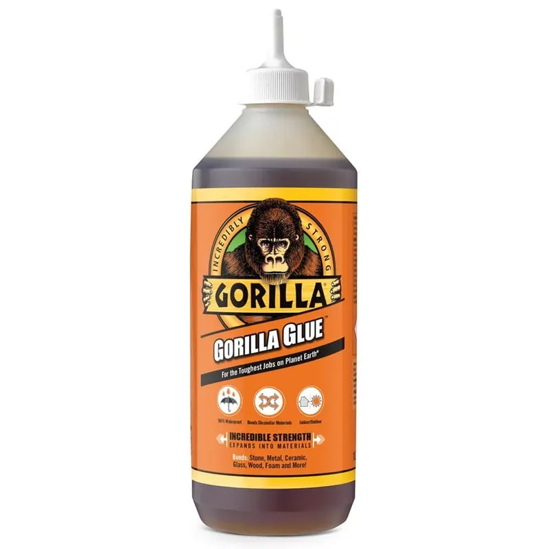 Gorilla Glue Original PU Poliuretán Ragasztó 1Liter D4 Expressz kézbesítés