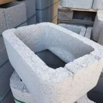 Biztonságos fizetés Beton növénytámfalelem Flóra mini szürke (39x30x15 cm 56 db/ )