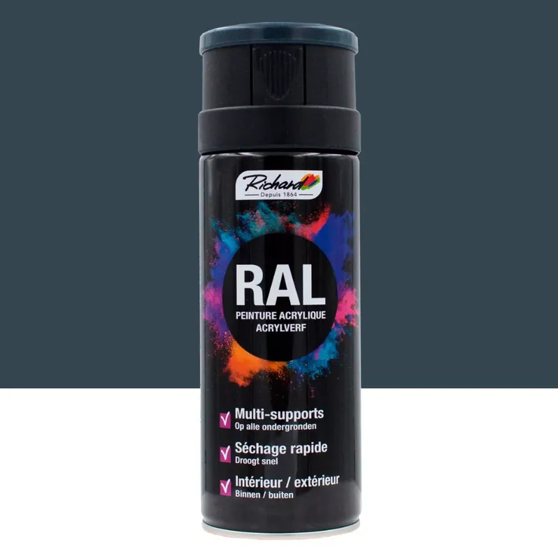 RICHARD Oldószeres AKRIL FESTÉK SPRAY RAL7024 Grafitszürke Szezonális akció