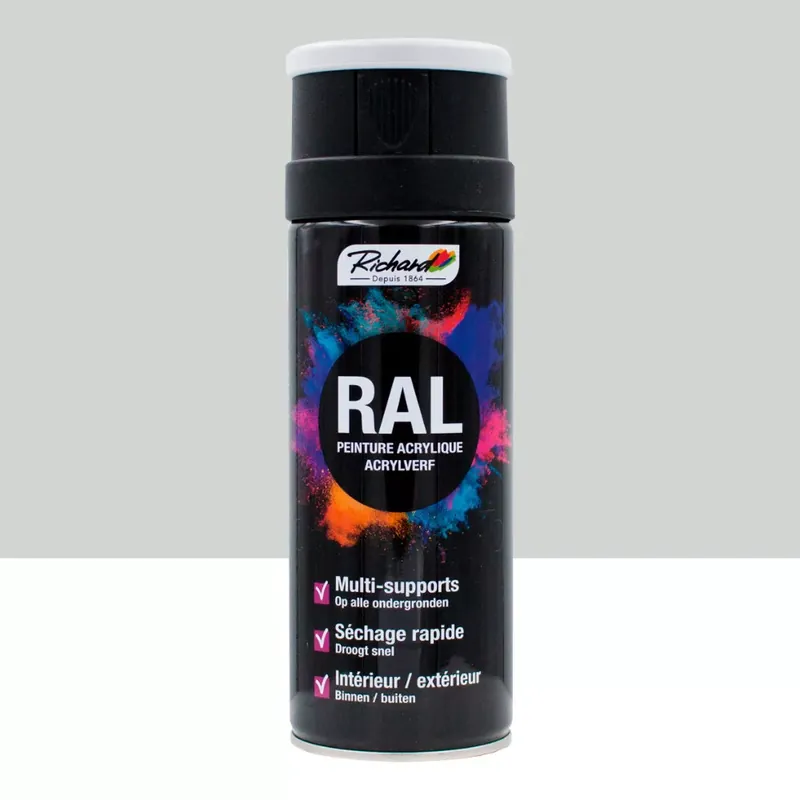 RICHARD Oldószeres AKRIL FESTÉK SPRAY RAL7035 Világosszürke Kiárusítás