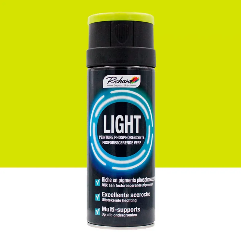 Kedvezmény RICHARD LIGHT FOSZFORESZKÁLÓ Oldószeres AKRIL FESTÉK SPRAY