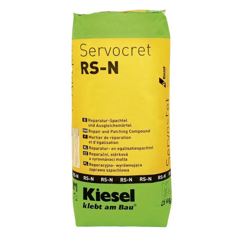 Kiesel Servocret RS-N - javító spatula és kiegyenlítő habarcs (25KG) Expressz kézbesítés