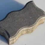 Térkő DoBeton Hullám 6cm-es szürke 8,75m2/ Kedvezményes ár