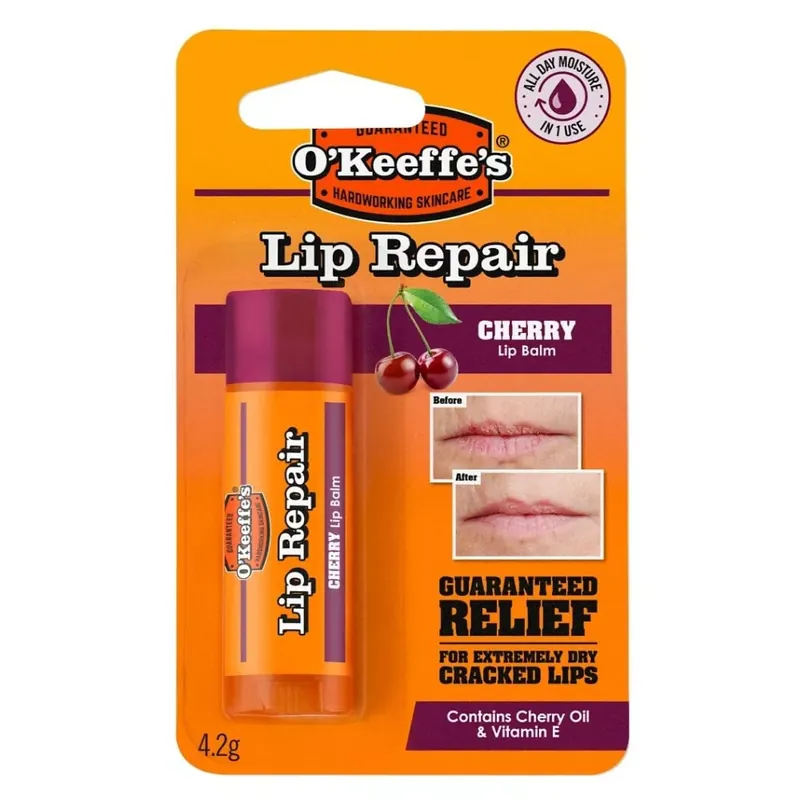 OKeeffes Lip Repair CHERRY Cseresznyés Hidratáló Ajakbalzsam 4,2 g Árcsökkenés
