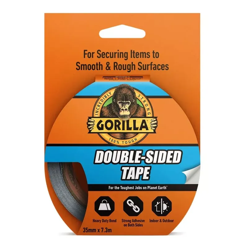 Gorilla DOUBLE SIDED Tape Kétoldalas Ragasztószalag 35mm x 7,3m Gyors kiszállítás