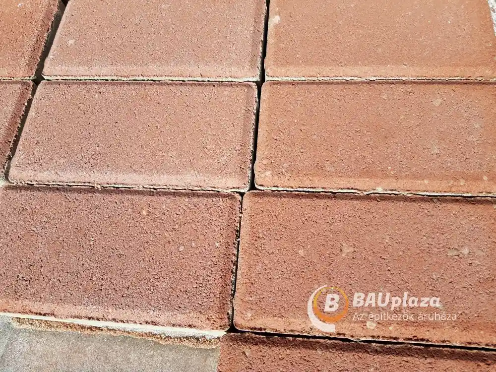 Térkő DoBeton 10x20 6cm-es piros 9,6m2/ Vásárlói kedvenc