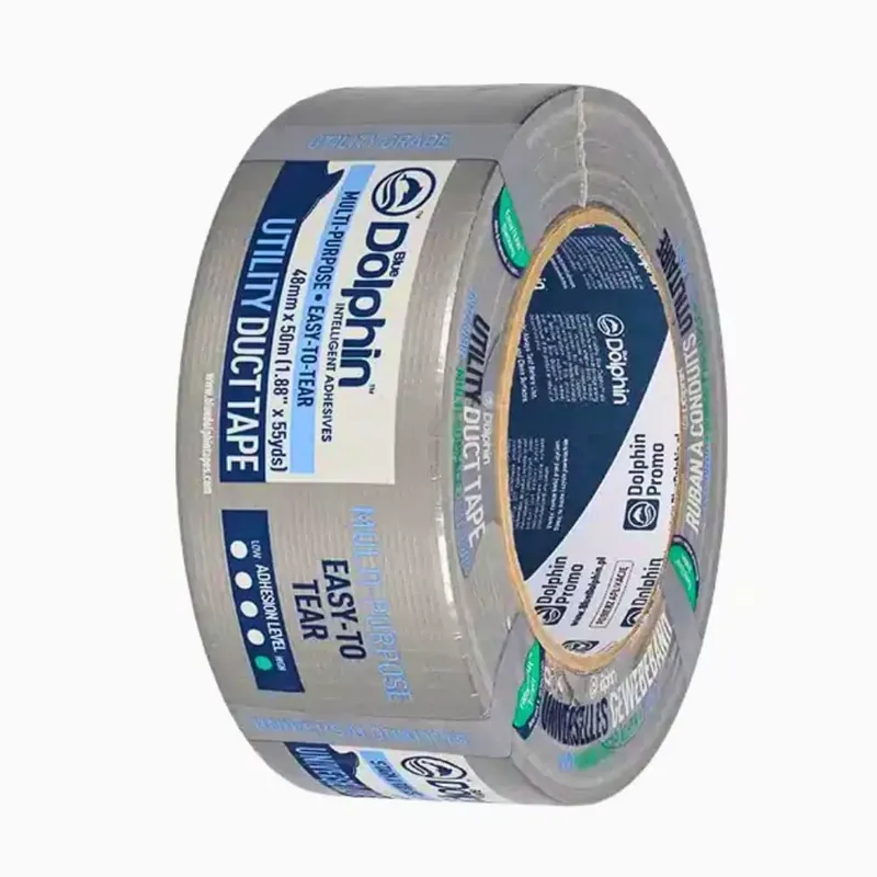 Blue Dolphin Utility Duct Tape Ragasztószalag Szürke 150 mikron 48mm x 50m Biztonságos vásárlás