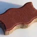 Kedvezményes ár Térkő DoBeton Hullám 24x12x6cm-es piros 8,75m2/