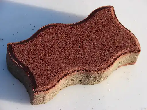 Kedvezményes ár Térkő DoBeton Hullám 24x12x6cm-es piros 8,75m2/