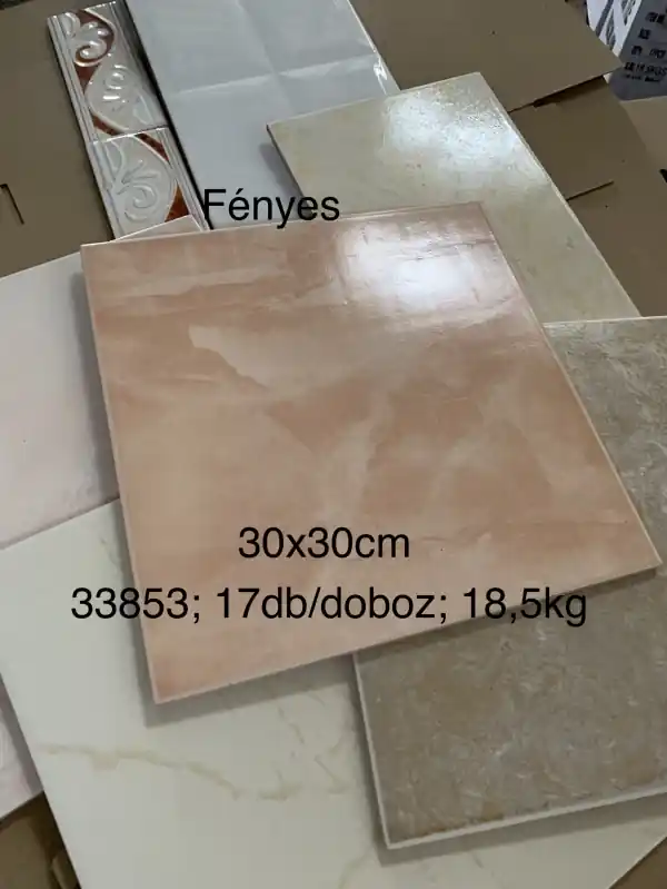 Burkolat, Csempe 33853, 30x30cm 1,53 m2/dob Utolsó esély