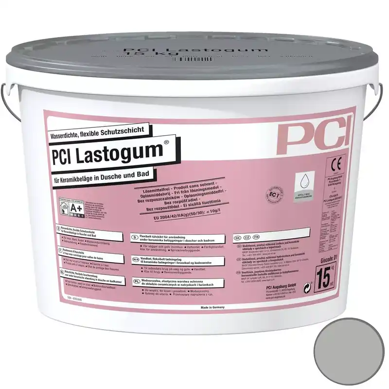 Olcsó PCI Lastogum vízálló, rugalmas védőréteg szürke 15 kg