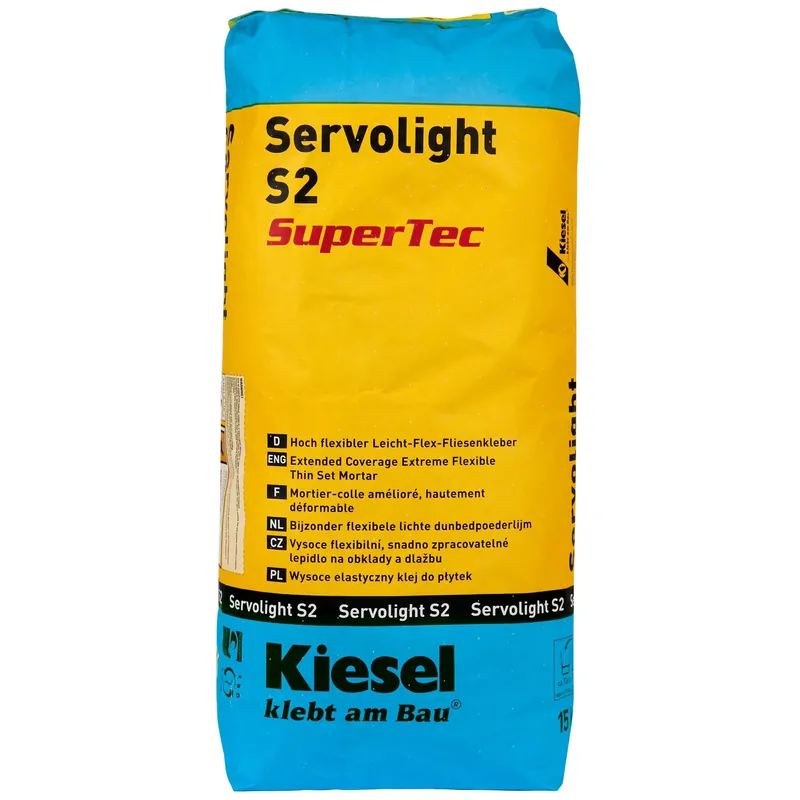 Kiesel Servolight S2 SuperTec - Rendkívül rugalmas könnyű, rugalmas csemperagasztó (15 kg) Expressz kézbesítés