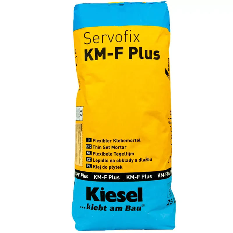 Kiesel csemperagasztó Servofix KM-F Plus - rugalmas ragasztóhabarcs 25 kg Ajánlat