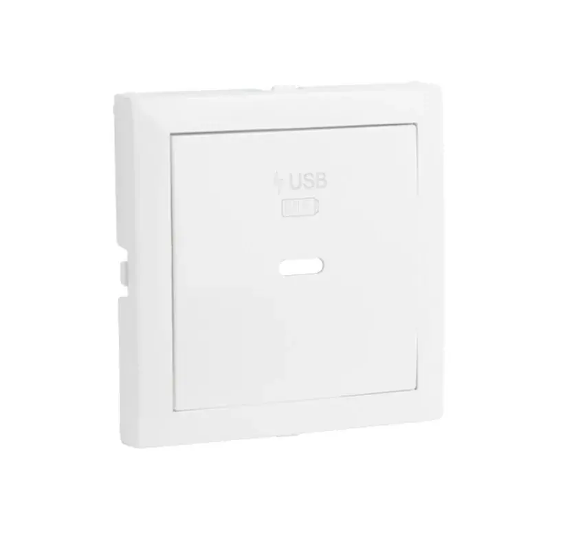 90676_TBR Fedlap USB-C töltő aljzathoz, fehér Alacsony ár