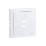 90675_TGE Fedlap dupla töltő aljzathoz (2x USB-C), jég Gyors szállítás
