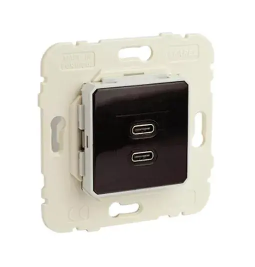 21382 dupla töltő aljzat (2x USB-C) Ajánlat