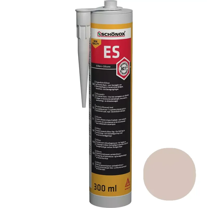 Biztonságos vásárlás Schönox ES Bahama bézs hézagtömítő szilikon (300 ml)