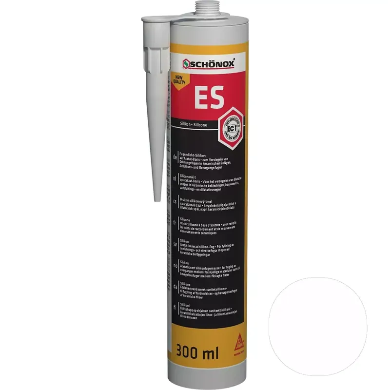 Schönox ES átlátszó hézagtömítő szilikon (300 ml) Legnépszerűbb