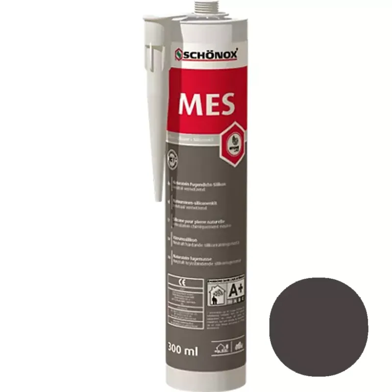 Schönox MES Márvány Fugatömítő Szilikon Antracit 300ml Gyors szállítás