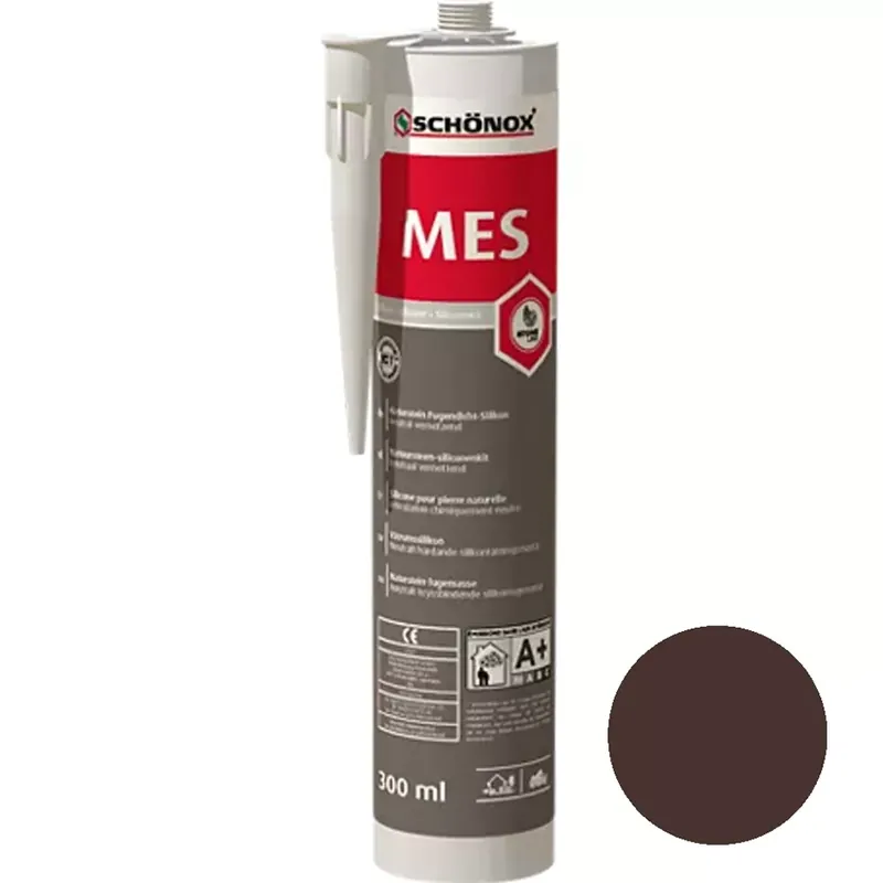 Alacsony ár Schönox MES márvány fugatömítő szilikon Bali barna 300ml