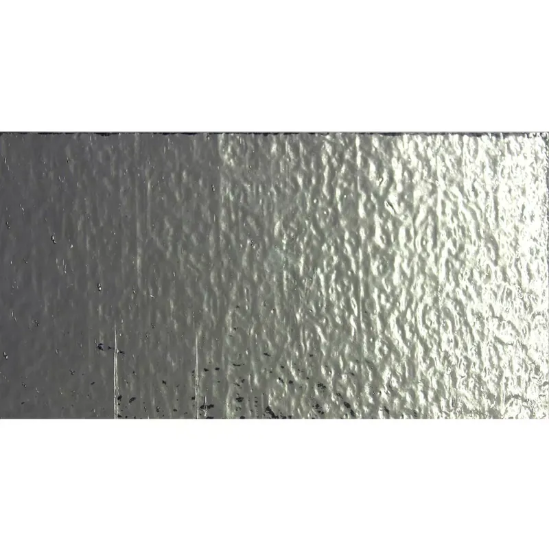 Metro Üvegcsempék Subway Ezüst Mirage Corrugated 7,5x15cm Biztonságos fizetés