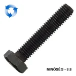 Expressz szállítás HLF CSAVAR BALOS M8*25 DIN 933-8.8 NAT. TM EGYEDI LH IMPORT