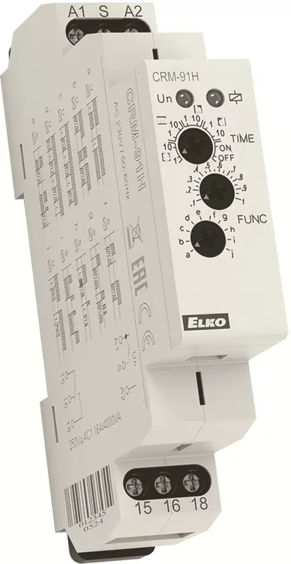 Gyors kiszállítás CRM-91H/230V - Multifunkciós időrelé