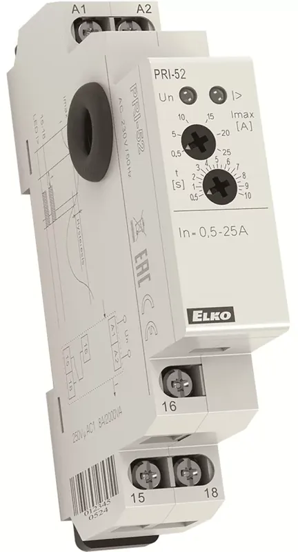 Kedvezményes ár PRI-52 - Áramfigyelő relé