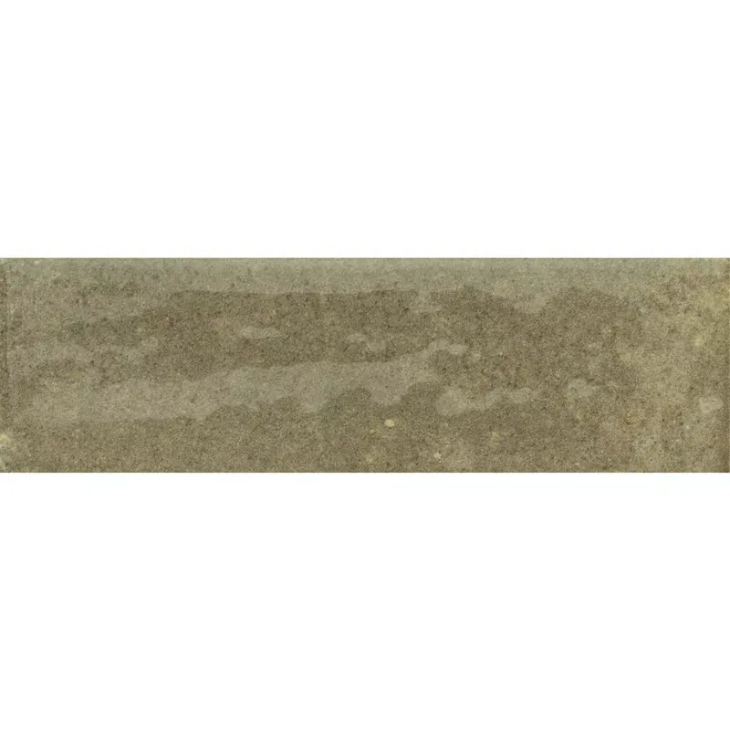 Fali Csempe Arosa Csillogó Hullámos Oliva zöld 6x25cm Legnépszerűbb