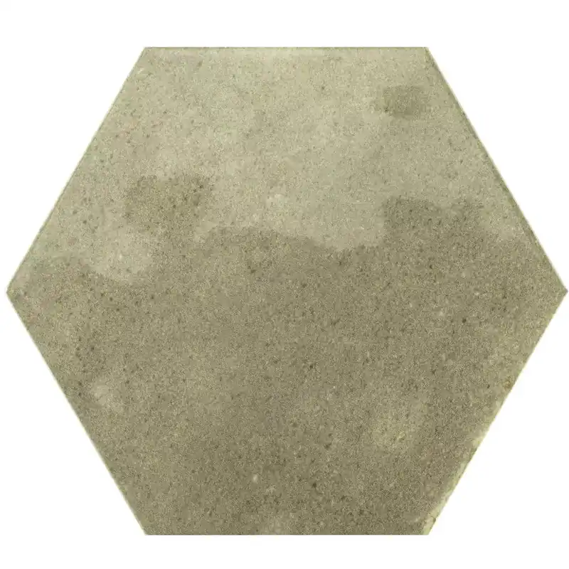 Fali Csempe Arosa Csillogó Hullámos Hatszög Oliva zöld 17,3x15cm Szuper akció
