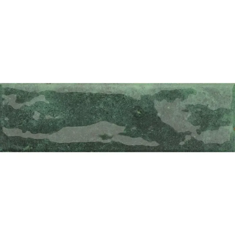 Fali Csempe Arosa Csillogó Hullámos Smaragd Zöld 6x25cm Akciós ár