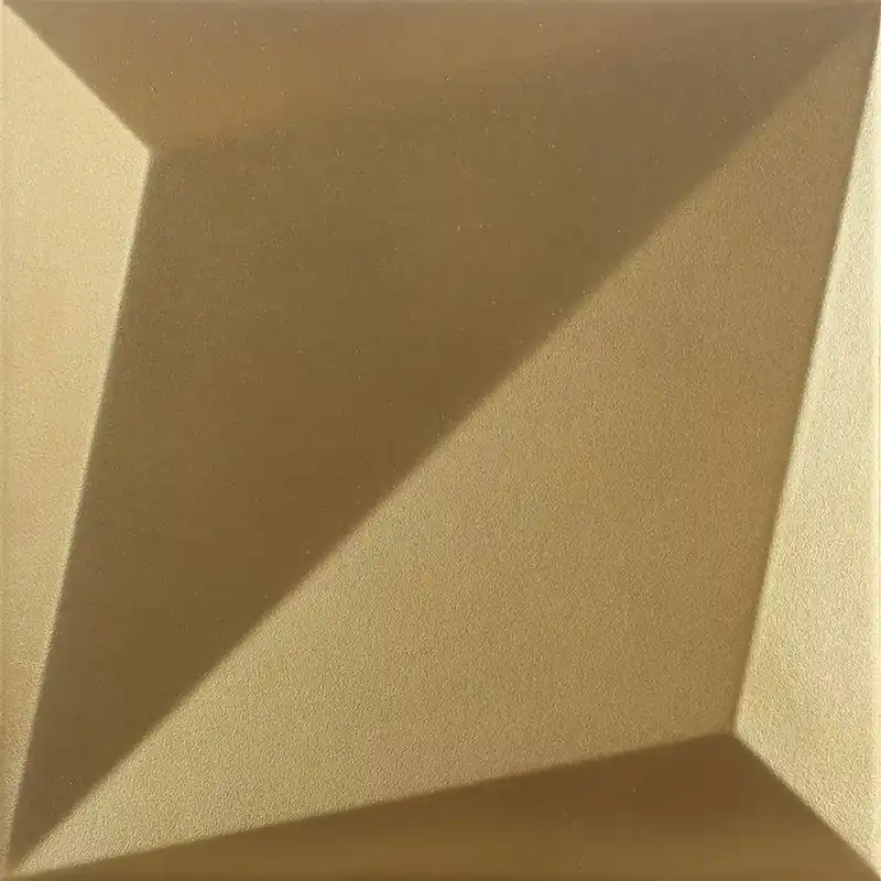 Fali Csempe Skyline 3D Origami Deres Arany Olcsóbb