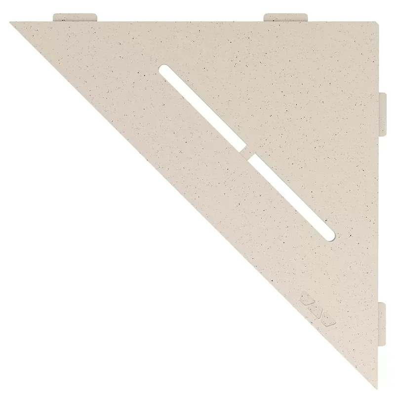 Zuhanypolc fali polc Schlüter háromszög 21x21cm tiszta elefántcsont Népszerű
