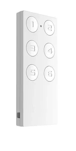 RF KEY-60/W hordozható vezérlő-fehér Árcsökkenés