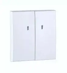 Szuper akció 90615_TGE Dupla billentyű jelzőfényes mechanizmushoz, jég színű