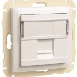 90441_SBR Szimpla RJ45 keretszerelvény, fehér színű Olcsóbb