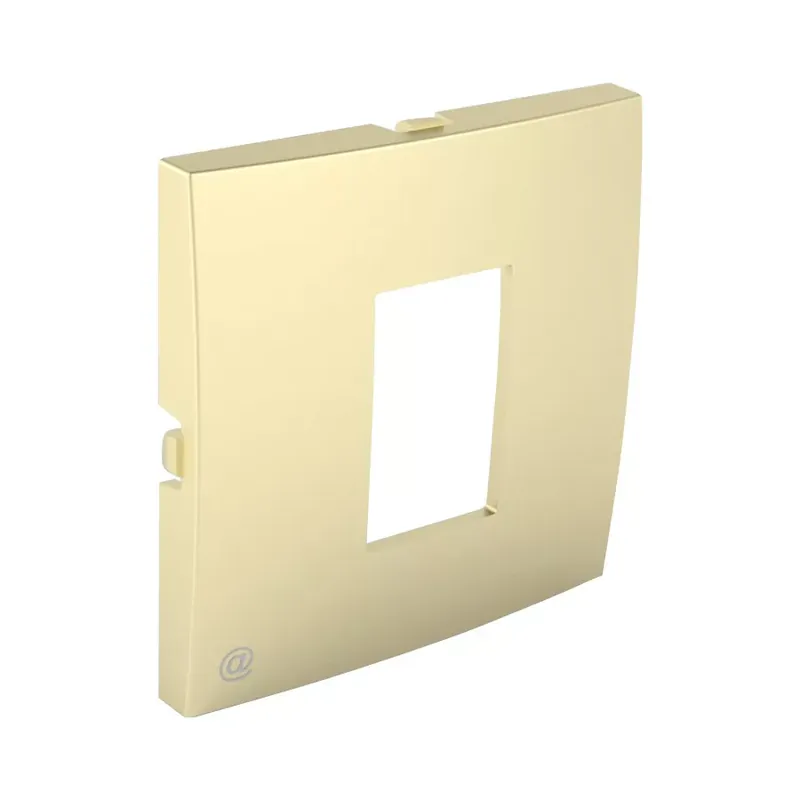 90751_TDU Fedlap RJ 45-ös csatlakozóhoz, arany Legnépszerűbb