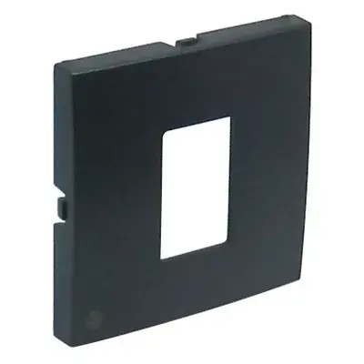 90751_TIS Fedlap RJ45-ös csatlakozóhoz, szürke Végkiárusítás