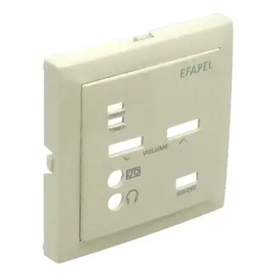 90702_TMF Fedlap 21372 vezérlőegységhez elefántcsont Prémium