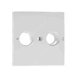 Szuper ajánlat 90685_TBR Fedlap R+TV csatlakozóhoz, fehér