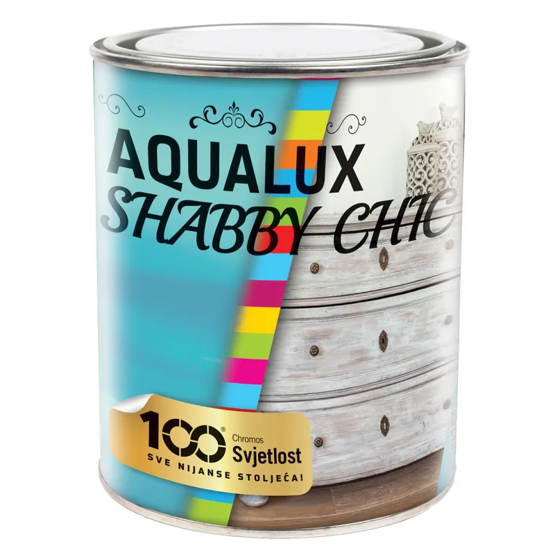 Aqualux shabby chic white iace krétafesték 0,75l Exkluzív ajánlat