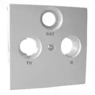Ne maradj le 90684_TAL Fedlap R-TV-SAT csatlakozóhoz, alumínium