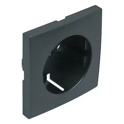 Különleges ajánlat 90631_TIS Fedlap SCHUKO aljzathoz, szürke