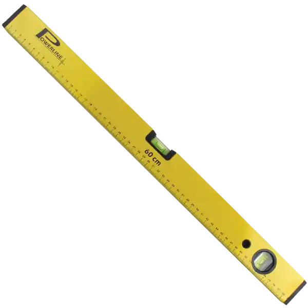 Vízmérték 60cm Powerline sárga Gyors szállítás