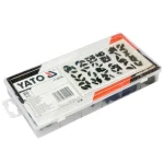 Végkiárusítás YATO 06790 RETESZ ÍVES KÉSZLET 80DB 8 MÉRET
