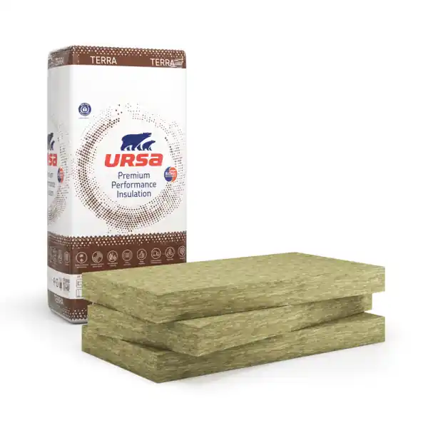 Kiárusítás Ursa Terra 74 Ph ásványgyapot szigetelés 10 cm (4,5m2) 0,037W/mK(1,25mx0,60m)