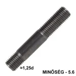 Népszerű ÁSZOKCSAVAR M12*100 1.25d DIN 939-5.6 NAT. IMPORT